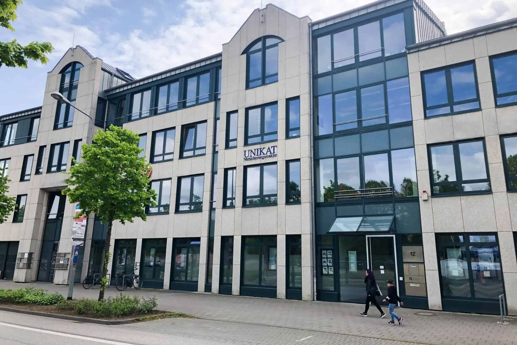 Unikat Versicherungsmakler Büro in der August-Bebel-Straße Rostock